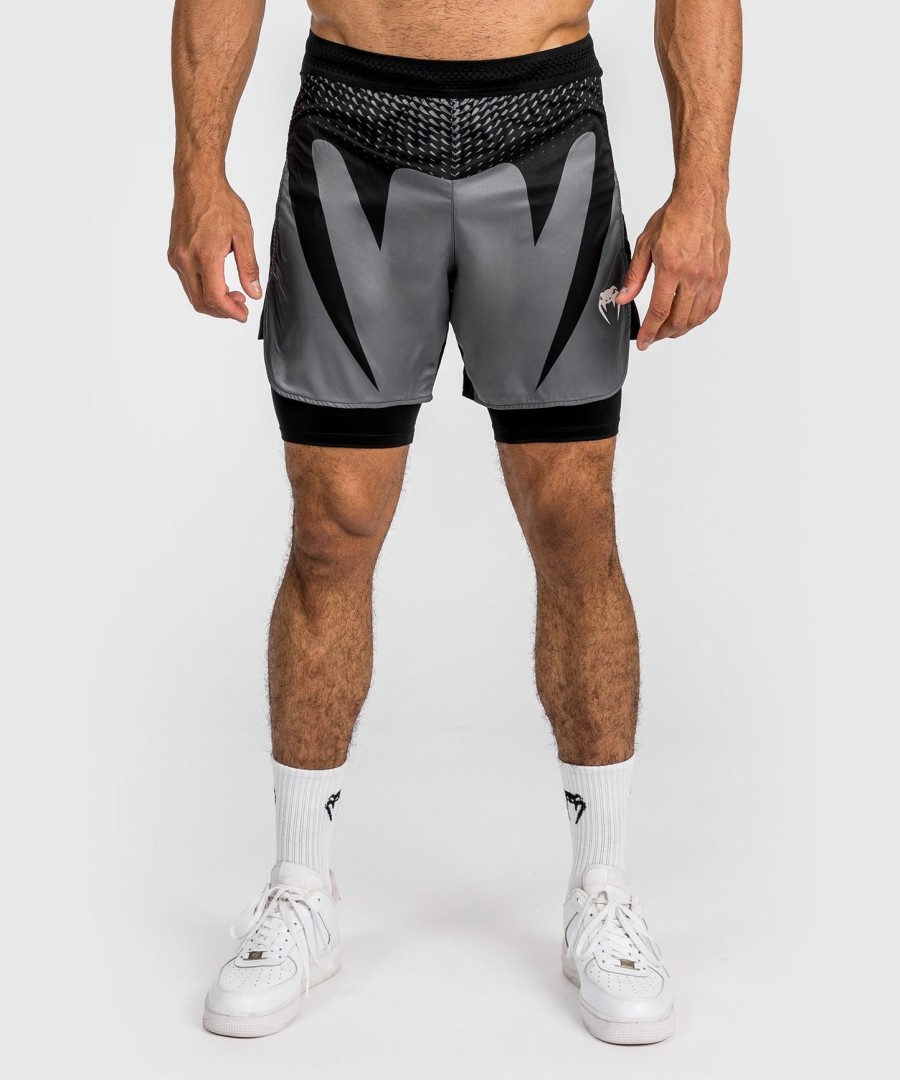 venum attack herre kampshorts - svart