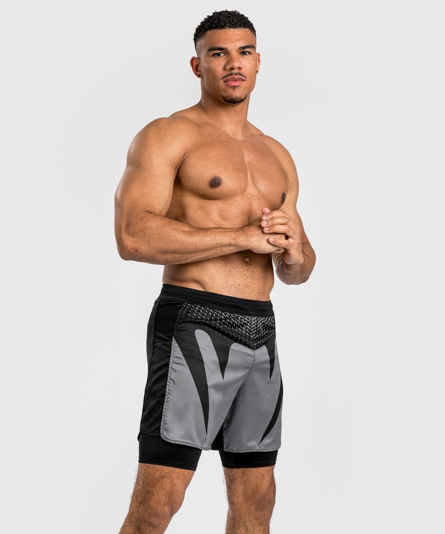 venum attack herre kampshorts - svart