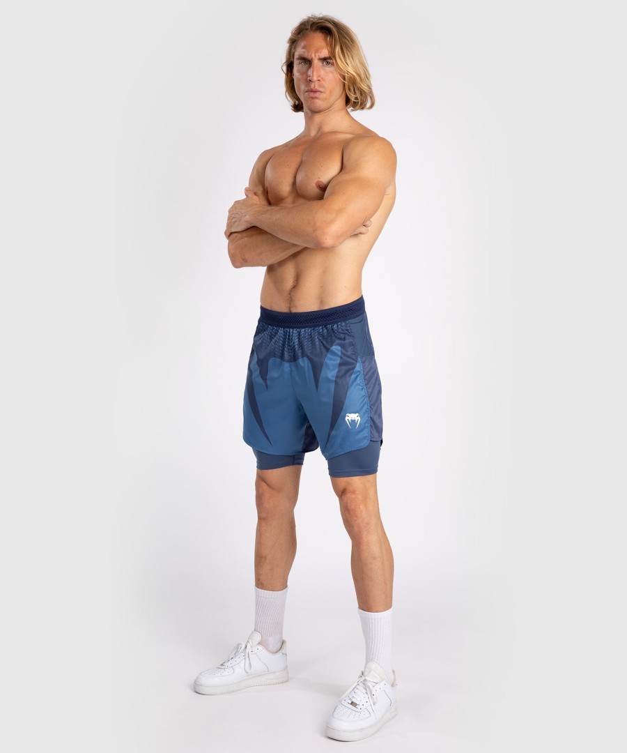 venum attack herre kampshorts - marineblå