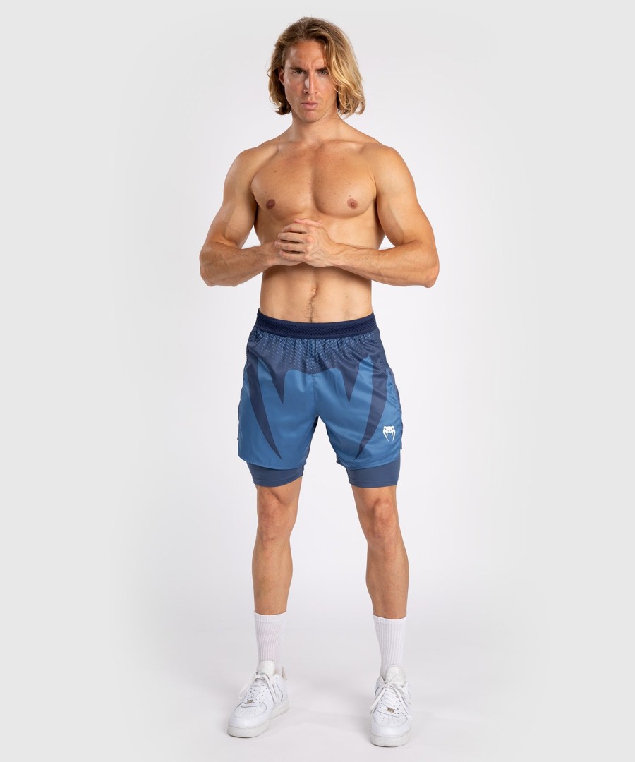 venum attack herre kampshorts - marineblå