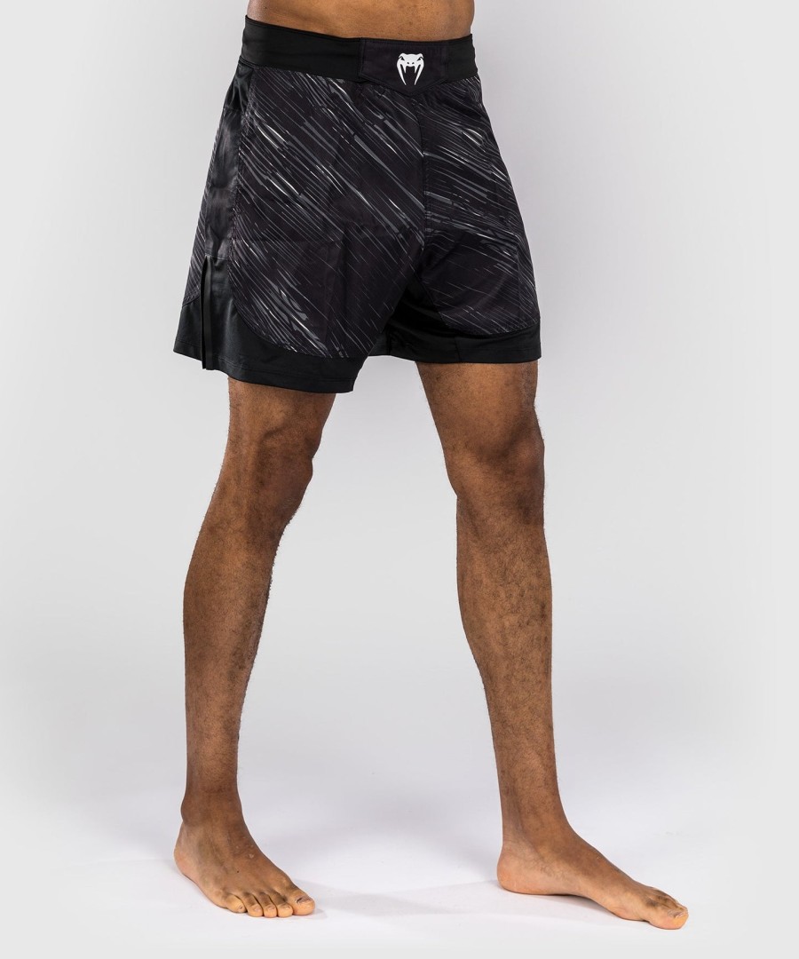 venum rapid fight shorts - svartstormgrå
