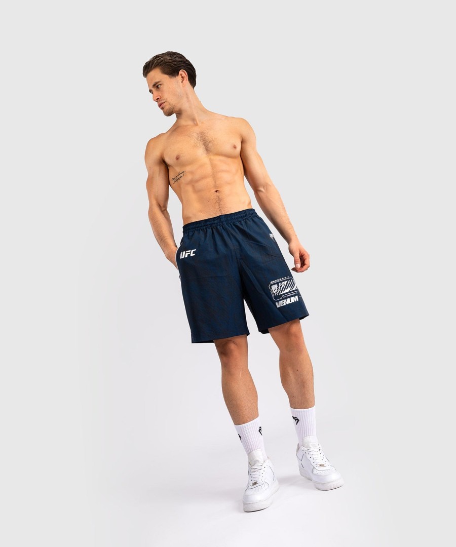 ufc fusion av venum fight week herre performance shorts - oceanic blue