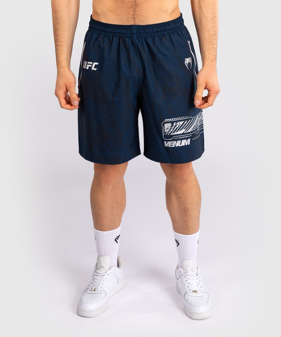 ufc fusion av venum fight week herre performance shorts - oceanic blue