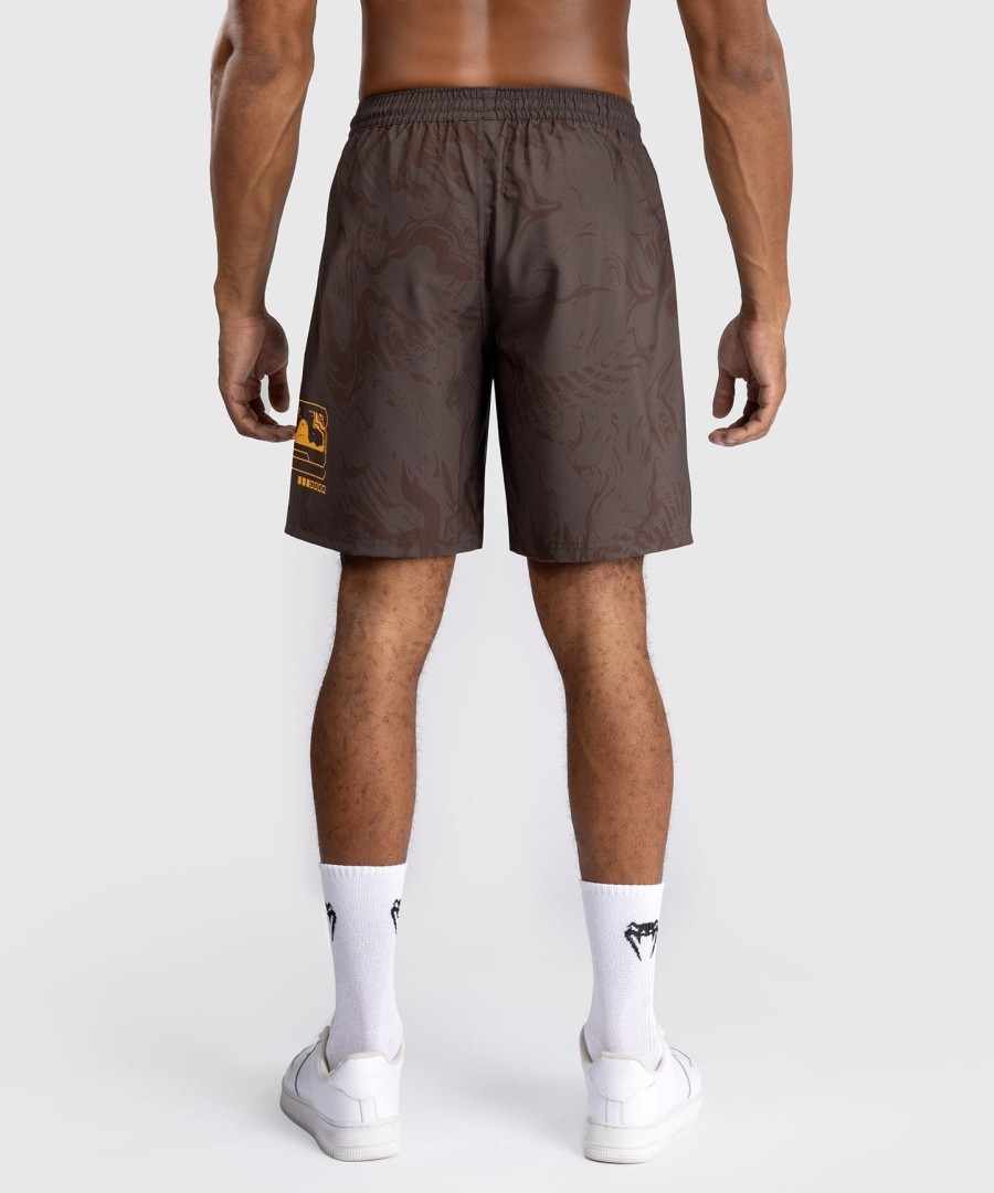 ufc fusion av venum fight week menn performance shorts - jordbrun