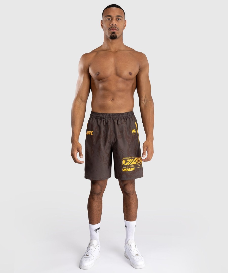 ufc fusion av venum fight week menn performance shorts - jordbrun