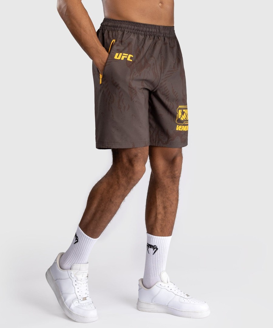 ufc fusion av venum fight week menn performance shorts - jordbrun
