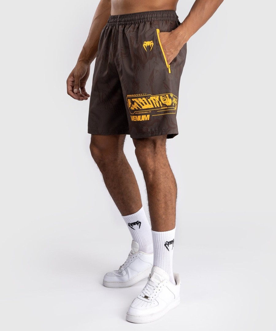 ufc fusion av venum fight week menn performance shorts - jordbrun