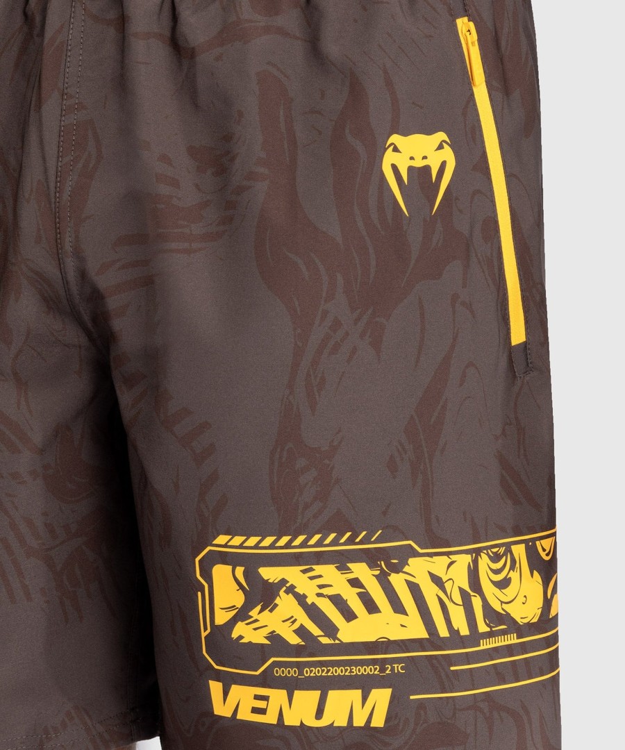 ufc fusion av venum fight week menn performance shorts - jordbrun