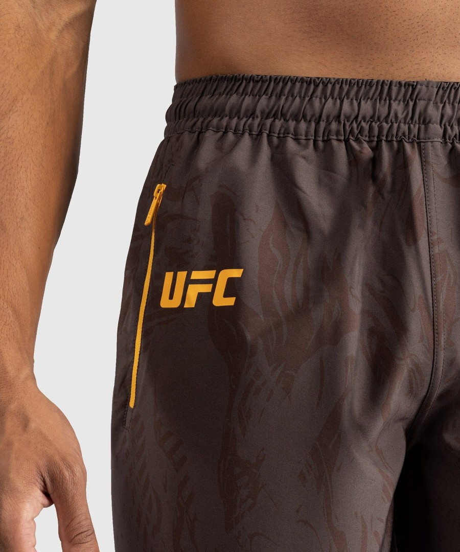 ufc fusion av venum fight week menn performance shorts - jordbrun