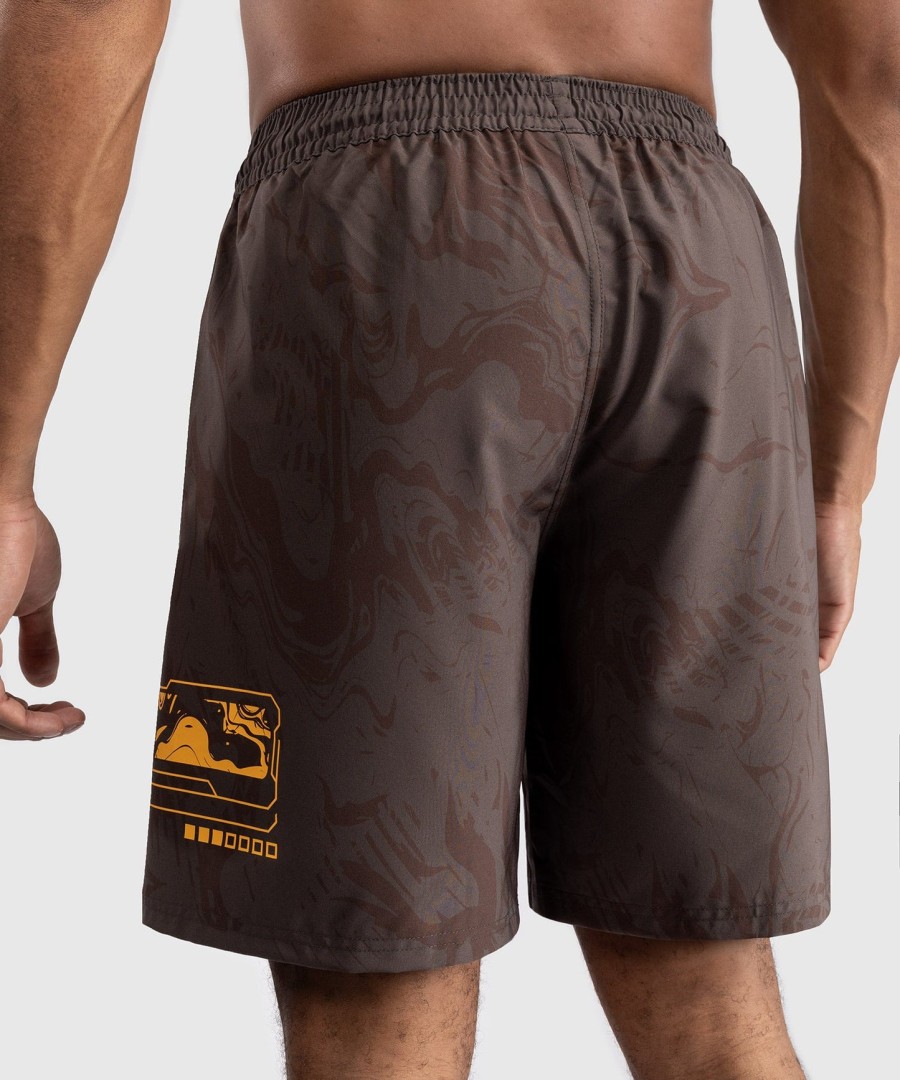ufc fusion av venum fight week menn performance shorts - jordbrun