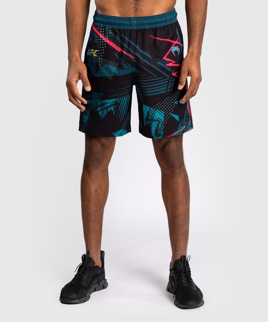 ufc fusion av venum miami edition fight week herre performance shorts - svart