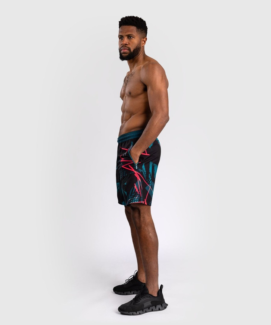 ufc fusion av venum miami edition fight week herre performance shorts - svart
