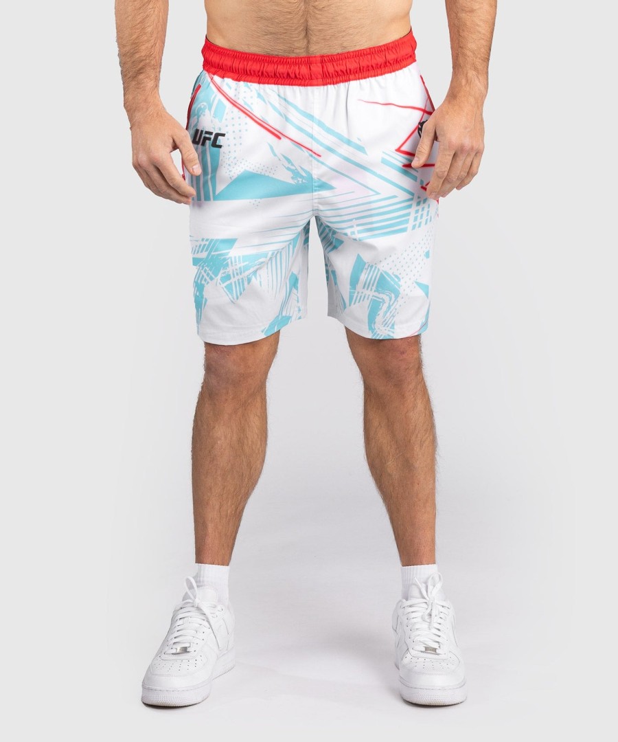 ufc fusion av venum miami edition fight week herre performance shorts - hvit
